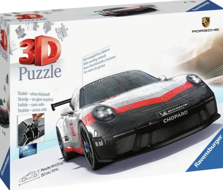 Ravensburger: 3D - Porsche 911 GT3 Cup (152)