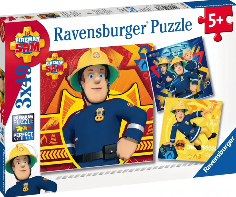 Ravensburger: Fireman Sam - Call Sam in Danger (3 x 49)