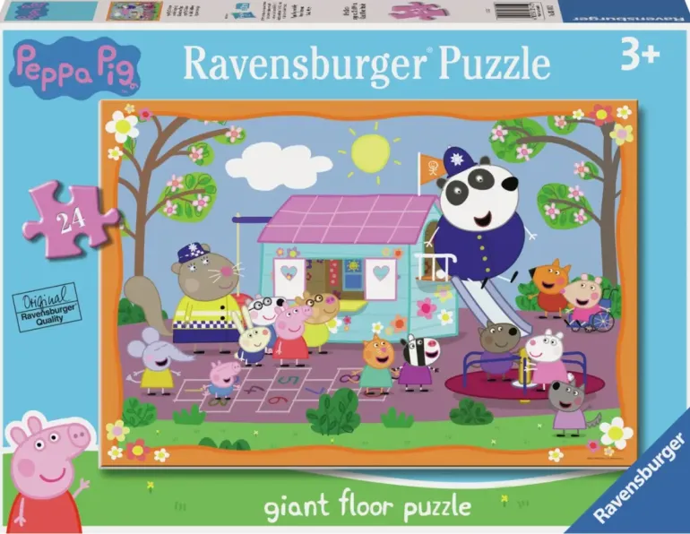 Ravensburger: Golvpussel - Greta Gris (Peppa Pig) - Fun at the Club House (24)