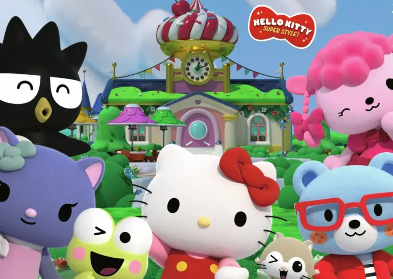 Ravensburger: Golvpussel - Hello Kitty, Fun in Cherry Town (24)