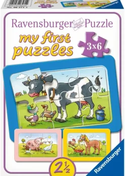 Ravensburger: Good Animal Friends (3 x 6)