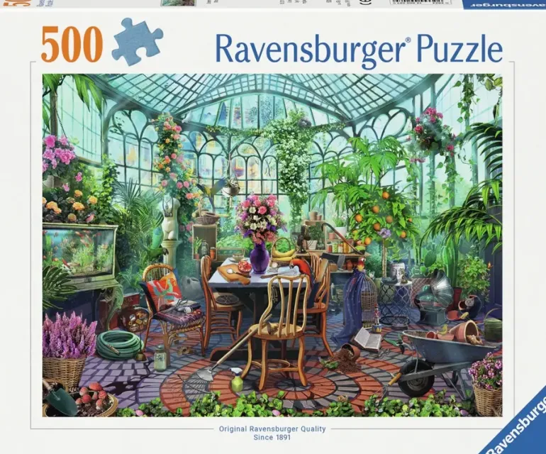 Ravensburger: Greenhouse Morning (500)