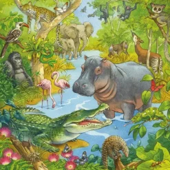 Ravensburger: Jungle Fun (3 x 49)