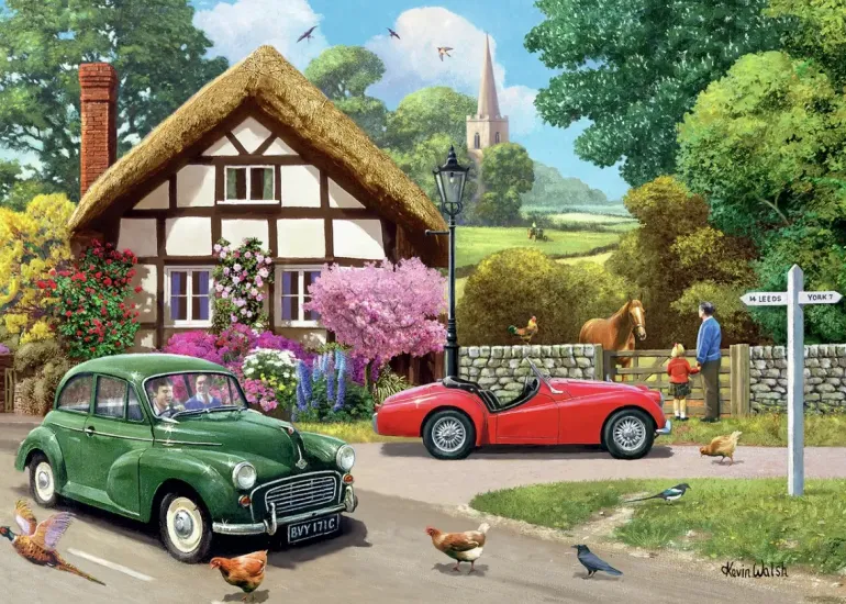 Ravensburger: Leisure Days No 9 - A Country Drive (1000)