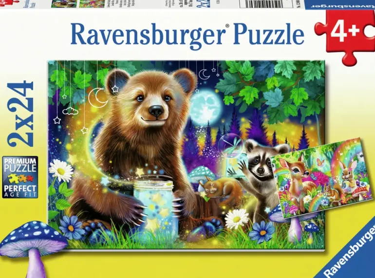 Ravensburger: Lovable Woodland Friends (2 x 24)