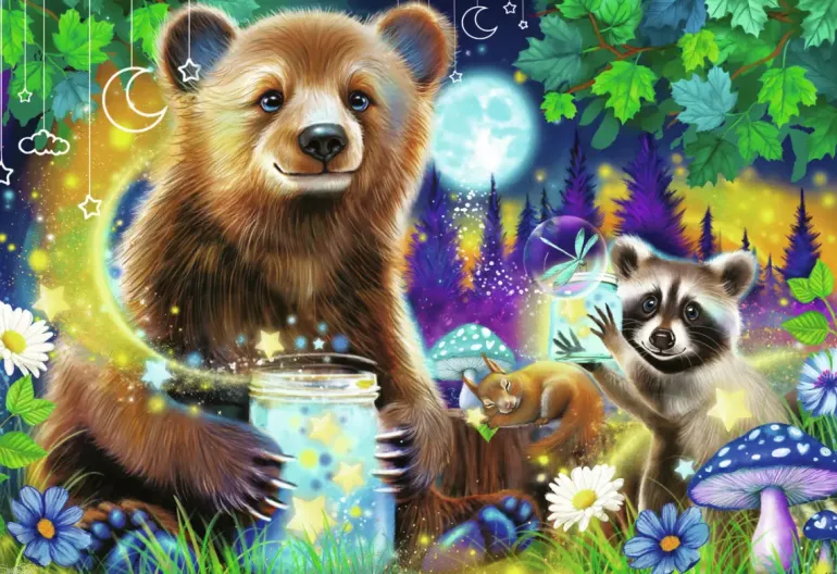 Ravensburger: Lovable Woodland Friends (2 x 24)