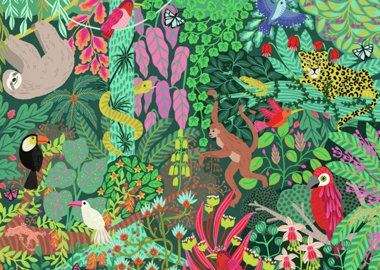 Ravensburger: Magical Rain Forest (1000)