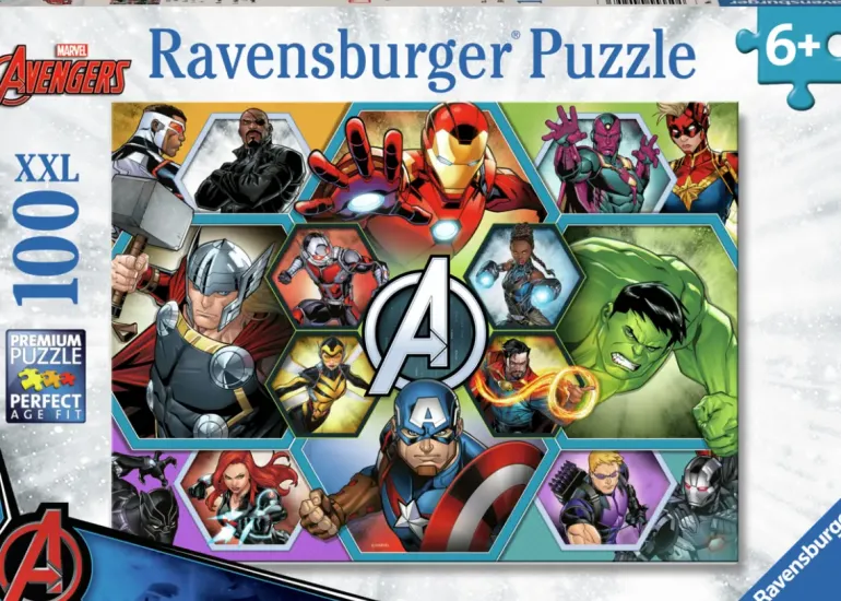 Ravensburger: Marvel Avengers - Earth's Mightiest Heroes (100)