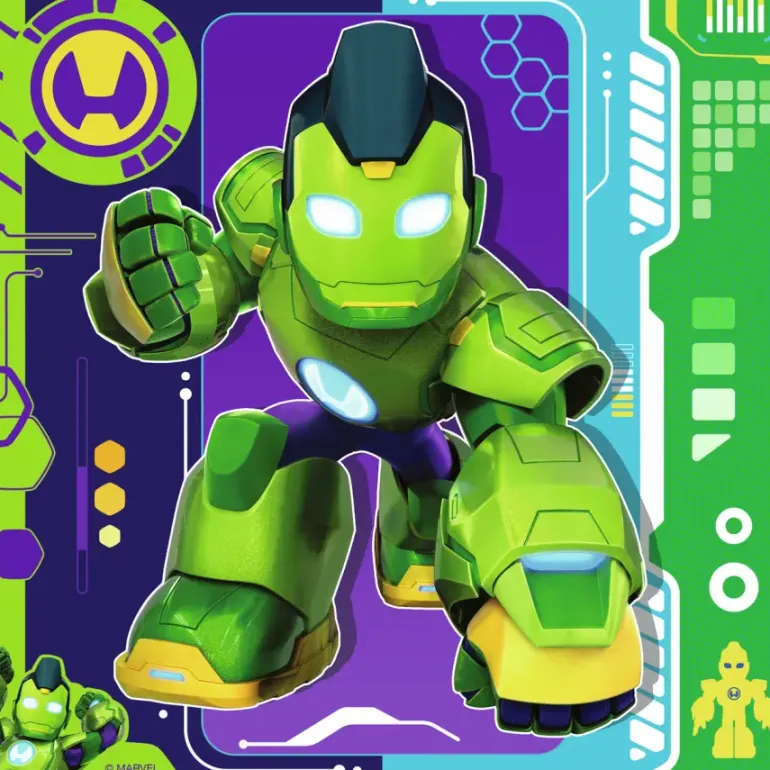Ravensburger: Marvel - Iron Man, Awsome Friends (3 x 49)