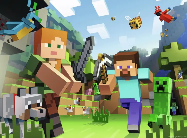 Ravensburger: Minecraft - Steve and Alex (100)