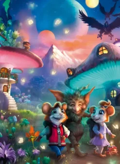 Ravensburger: Musse & Helium - The Enchanting Mushroom Town (100)