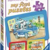 Ravensburger: My First Color Puzzles - Animals at Work (3 x 6)