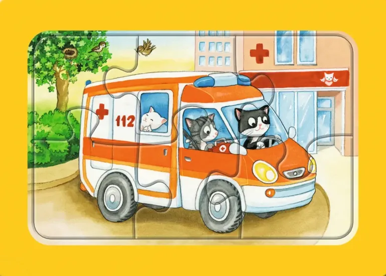 Ravensburger: My First Color Puzzles - Animals at Work (3 x 6)
