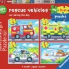 Ravensburger: My First Puzzle - Rescue Vehicles (2, 3, 4, 5)