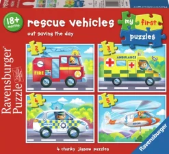 Ravensburger: My First Puzzle - Rescue Vehicles (2, 3, 4, 5)