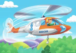 Ravensburger: My First Puzzle - Rescue Vehicles (2, 3, 4, 5)