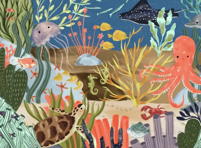 Ravensburger: Ocean Whimsy (500)