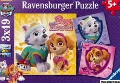 Ravensburger: Paw Patrol - Glamourous Girls (3 x 49)
