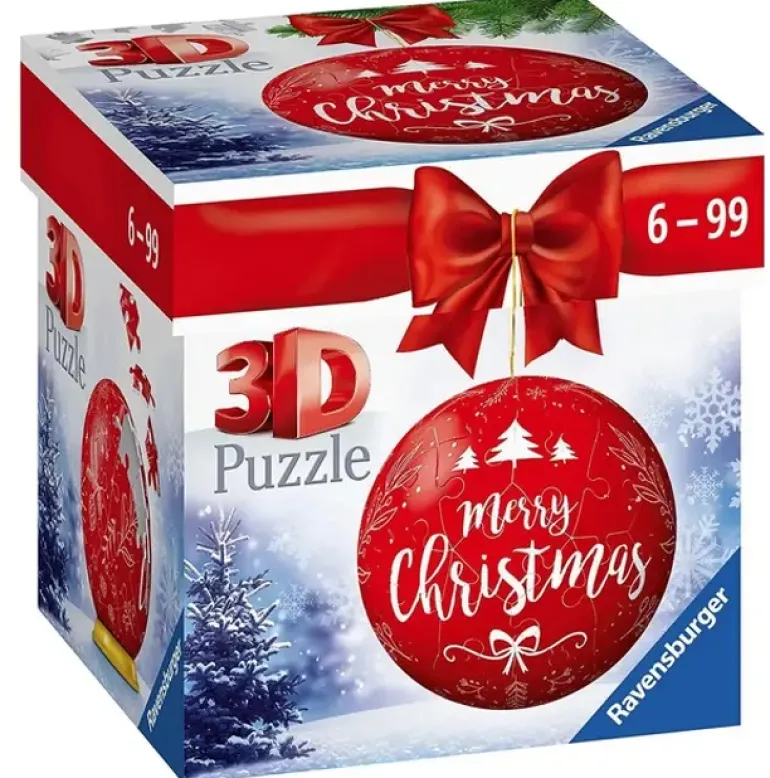 Ravensburger: Puzzle Ball - Christmas Ball Red (56)