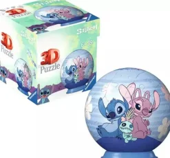 Ravensburger: Puzzle Ball - Disney, Stitch & Angel (55)