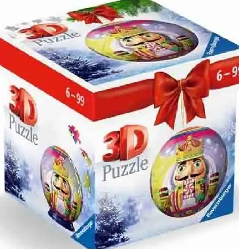 Ravensburger: Puzzle Ball - Holiday Nutcracker, Red Crown (55)