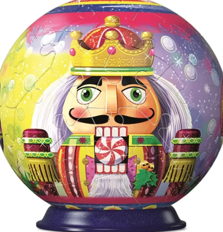 Ravensburger: Puzzle Ball - Holiday Nutcracker, Red Crown (55)
