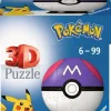 Ravensburger: Puzzle Ball - Pokemon, Master Ball (54)