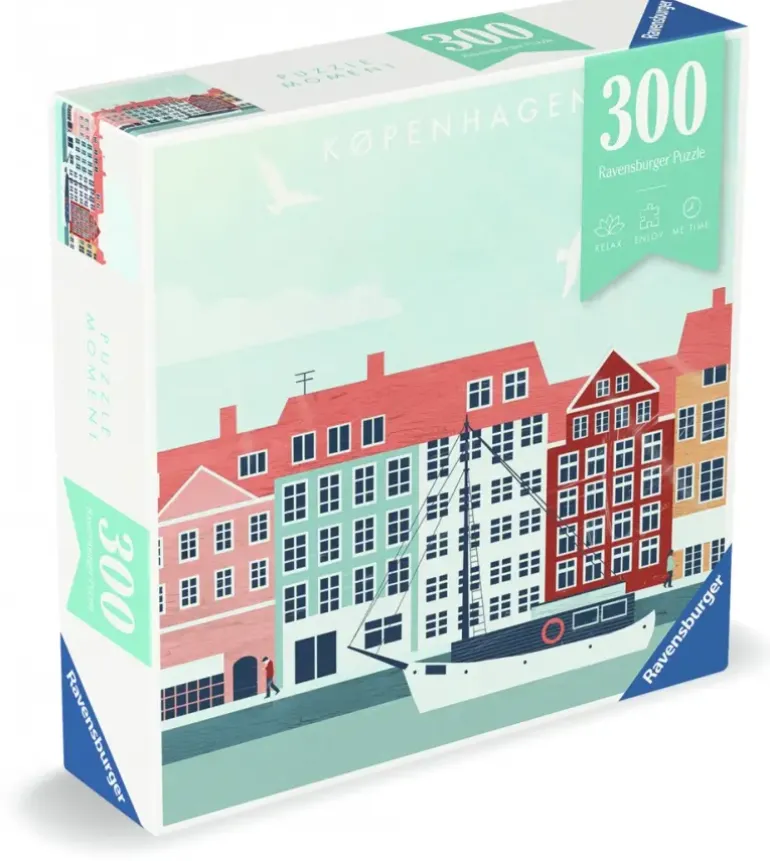 Ravensburger: Puzzle Moment - City Kopenhagen (300)