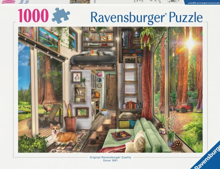 Ravensburger: Redwood Forest Tiny House (1000)