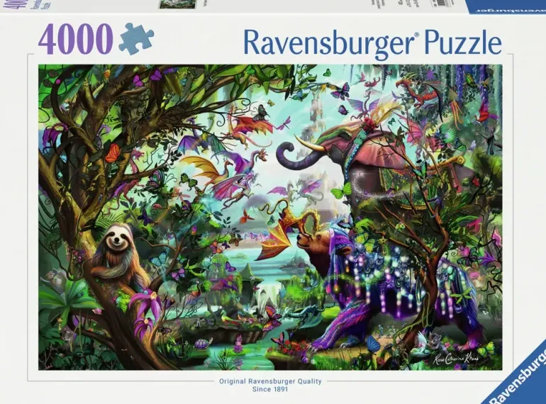 Ravensburger: Rose Cat Khan - Tropical Dragons (4000)