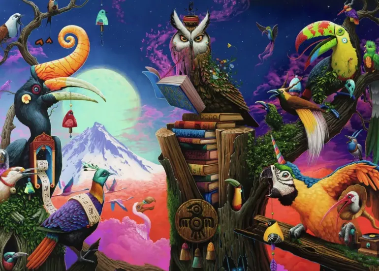 Ravensburger: Songs of Extinct Birds (1000)