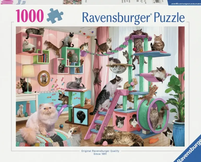 Ravensburger: Steve Read - Cat Tree Heaven (1000)