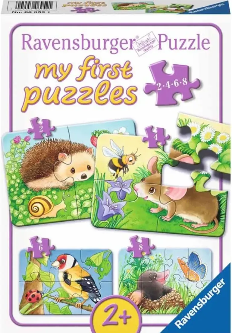 Ravensburger: Sweet Garden Residents (2, 4, 6, 8)