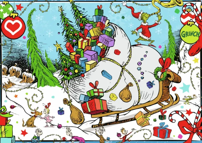 Ravensburger: The Grinch - Merry Grinchmas! (1000)