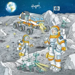 Ravensburger: Tom and Mia go on a Space Mission (3 x 49)