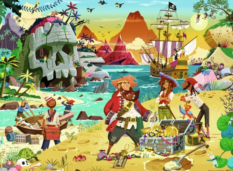 Ravensburger: Treasure! (100)