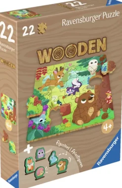 Ravensburger: Wooden Träpussel - Forest Friends (22)