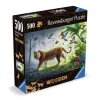 Ravensburger: Wooden Träpussel - Jungle Tiger (500)