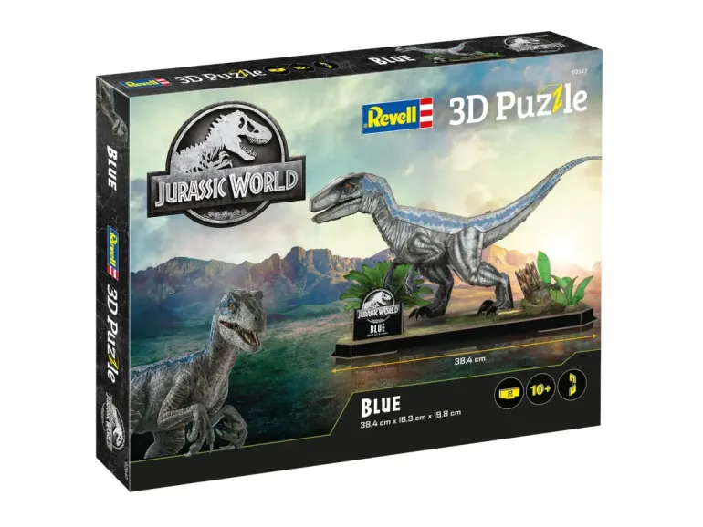 Revell: 3D Puzzle - Jurassic World: Blue (57)
