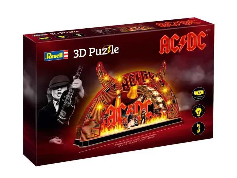 Revell: 3D Puzzle LED - Band Logo: AC/DC (87)