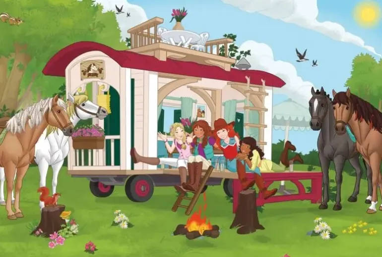 Schmidt: Campfire at the Caravan (100)