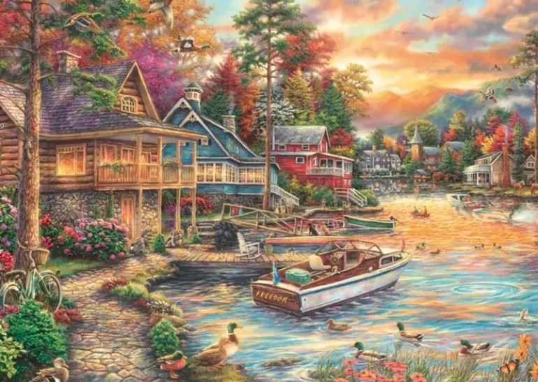 Schmidt: Chuck Pinson - The Golden Glow of a Shoreside Evening (1000)