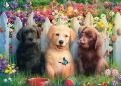 Schmidt: Cute Puppies Scene (1000)