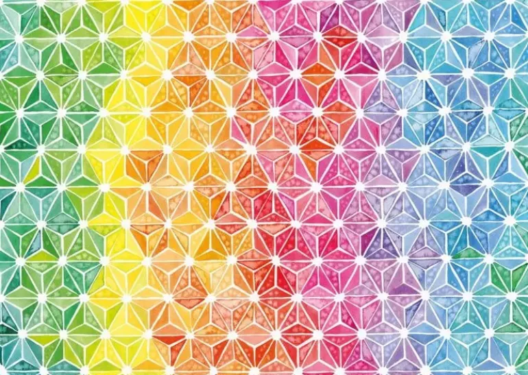 Schmidt: Josie Lewis - Colourful Triangles (1000)