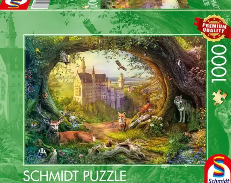 Schmidt: Lars Stewart - Fairy Tale Castle and Forest Magic (1000)