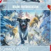 Schmidt: Mark Fredrickson - A Black Labrador in the Snow (1000)