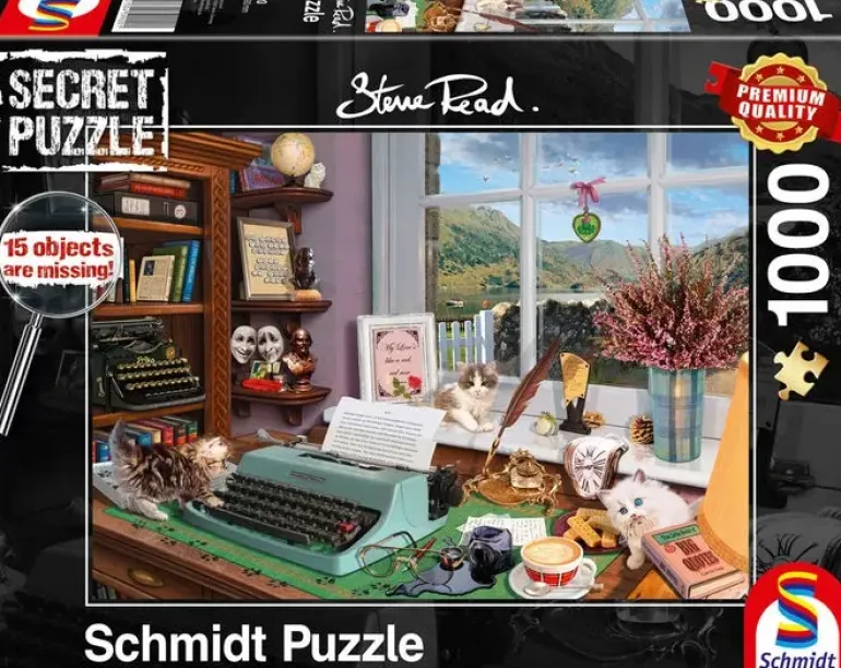 Schmidt: Secret Puzzle - Steve Read, At the Desk (1000)