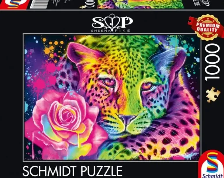 Schmidt: Sheena Pike - Neon Rainbow Leopard (1000)