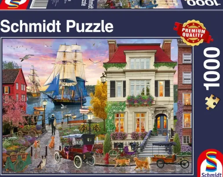 Schmidt: Ship in the Harbor (1000)