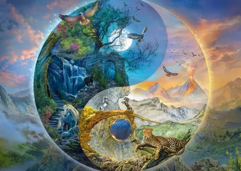 Schmidt: Silvia Christoph - Yin & Yang Mountain World (1000)